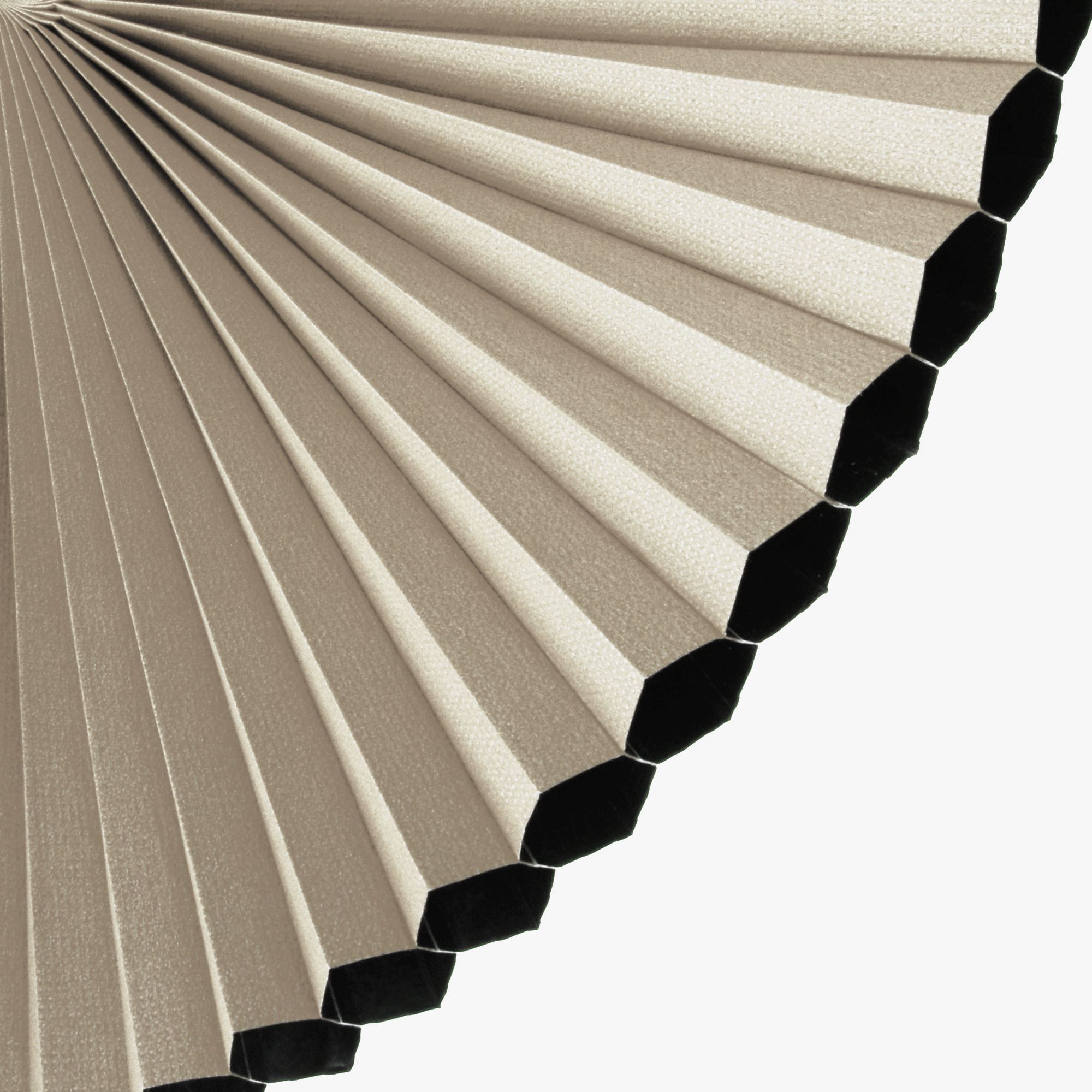 Plissee Wabe Verdunkelung helles beige